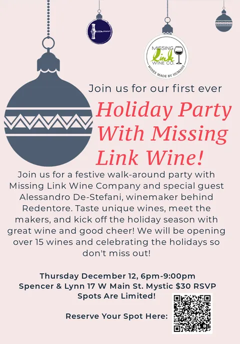 Spencer & Lynn's Holiday Party With Missing Link Wine Company!