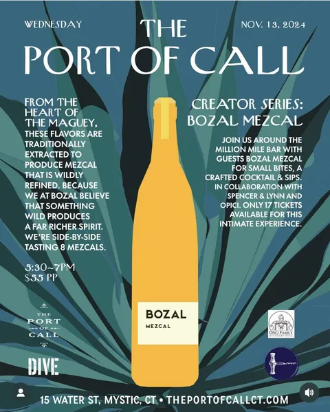 Creator Series: Bozal Mezcal at The Port of Call