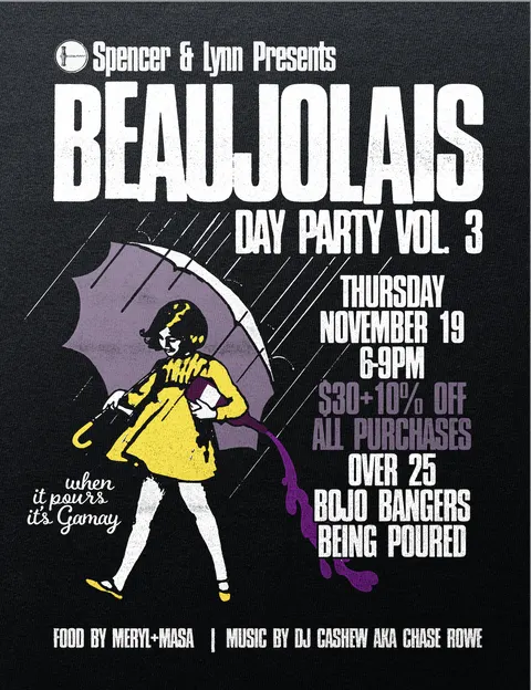 Beaujolais Day Party Vol. 3! 🍇🍷