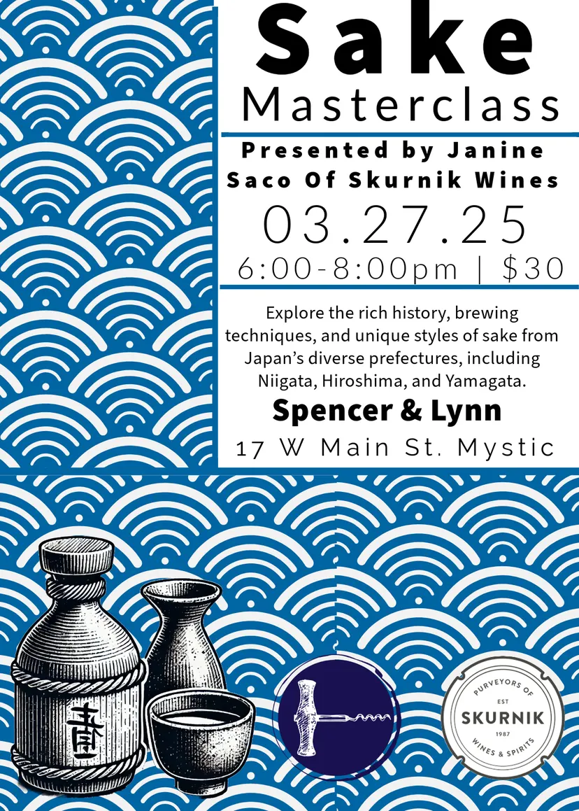 Sake Masterclass With Janine Saco From Skurnik Wines!