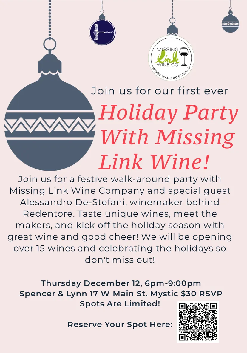 Spencer & Lynn's Holiday Party With Missing Link Wine Company!
