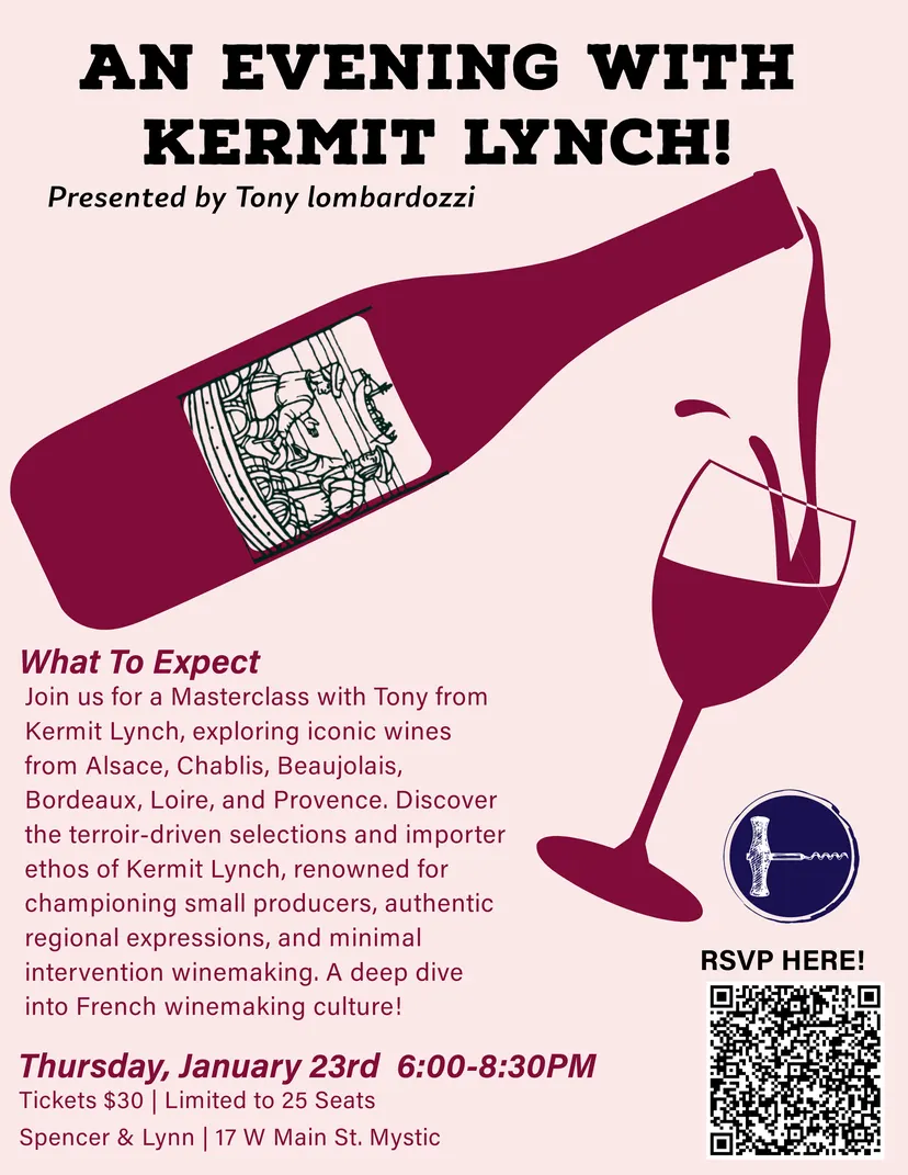 An Evening With Kermit Lynch: A French Winemaking Masterclass
