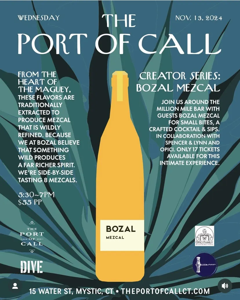 Creator Series: Bozal Mezcal at The Port of Call