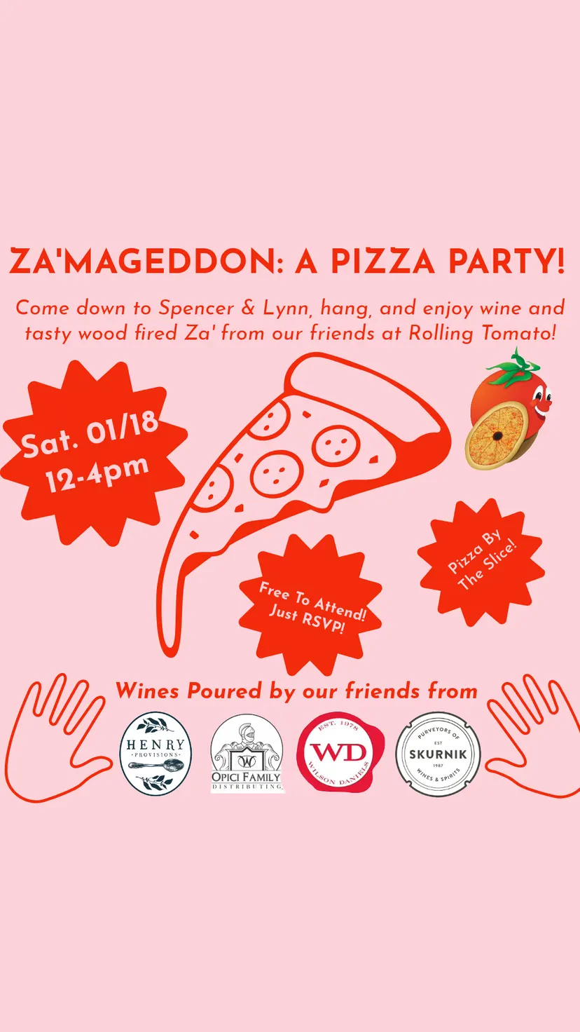 ZA'MAGEDDON 2025: A Pizza Party at Spencer & Lynn!
